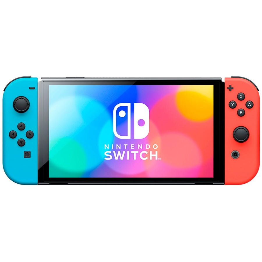 Nintendo Switch OLED Model with Joy-Con – Neon RedNeon Blue