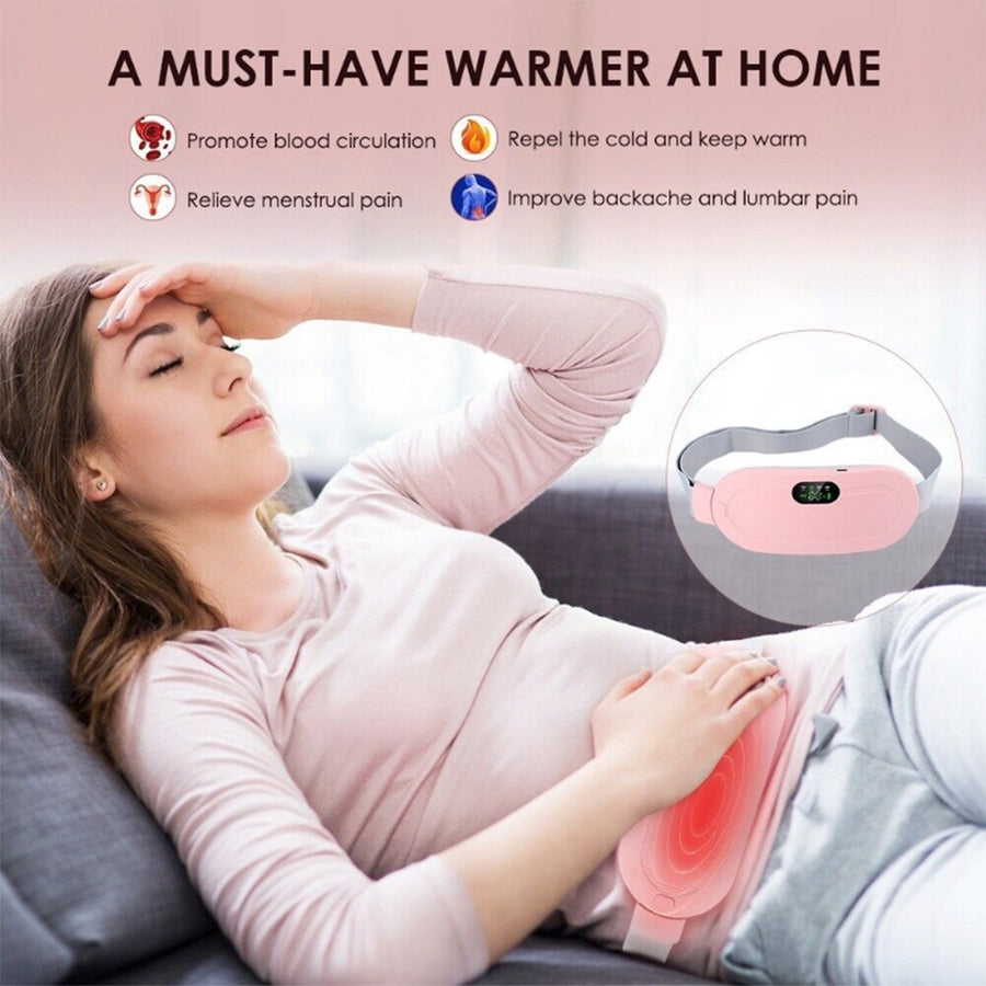 Smart Menstrual Relief & Warm Palace Belt Digital Display Vibrating Relief